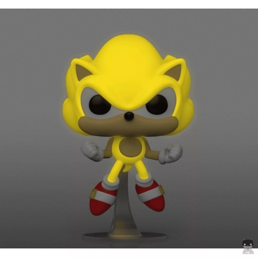 Super Sonic First Appearance (Glow in the Dark) Funko Pop! figure (Sonic The Hedgehog)