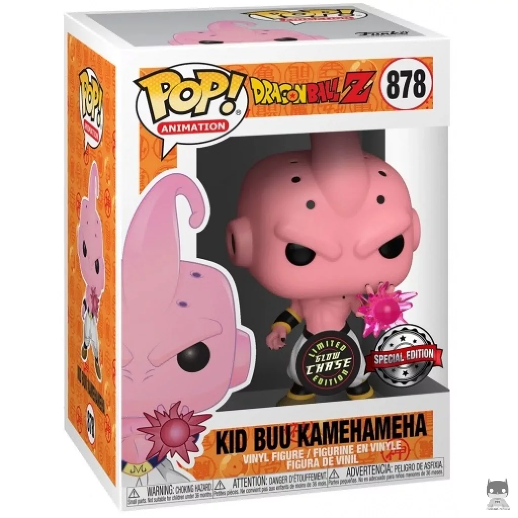 Kid Buu Kamehameha (Chase & Glow in the Dark) Funko Pop! figure in its box