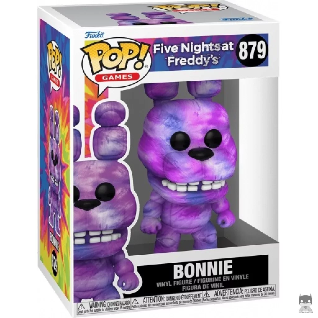 Bonnie (Tie & Dye) Funko Pop! figure in its box