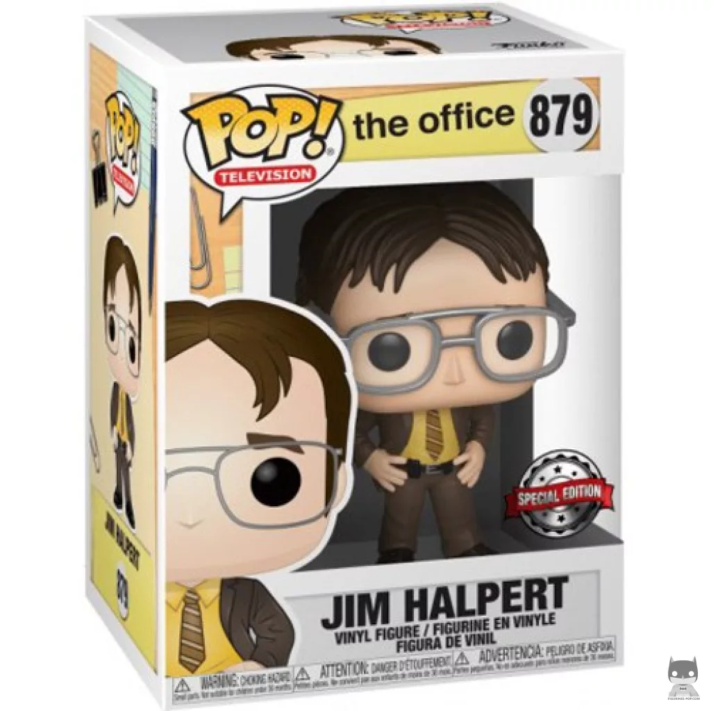 Jim Halpert Funko Pop! figure in its box