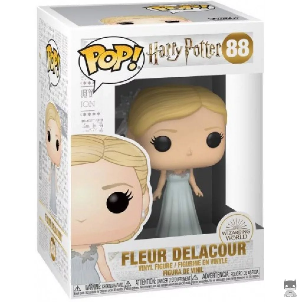 Fleur Delacour at Yule Ball Funko Pop! figure in its box
