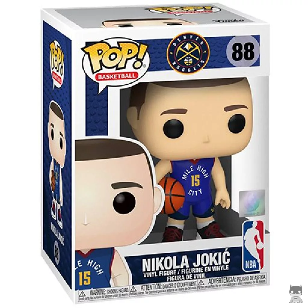 Nikola Jokic Funko Pop! figure in its box