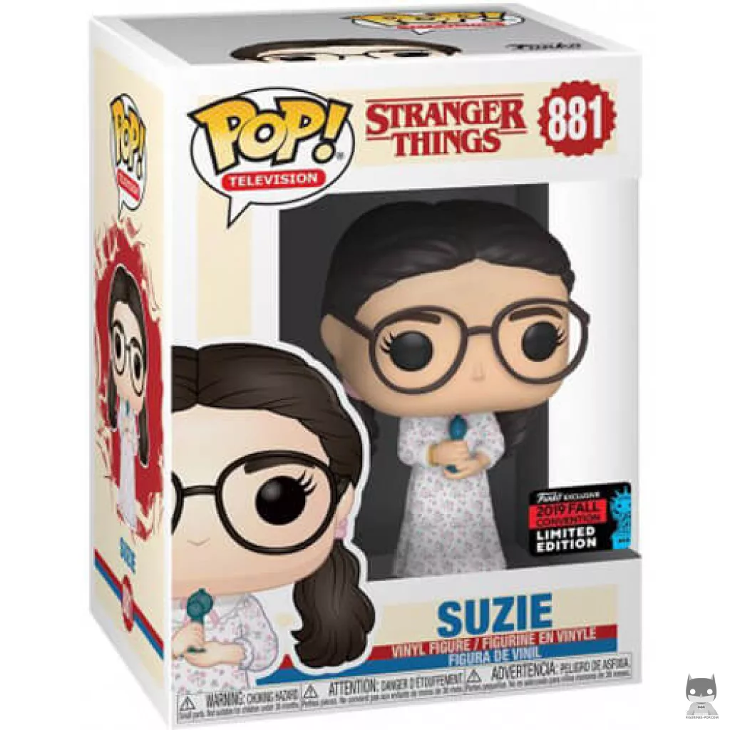 Suzie Funko Pop! figure in its box
