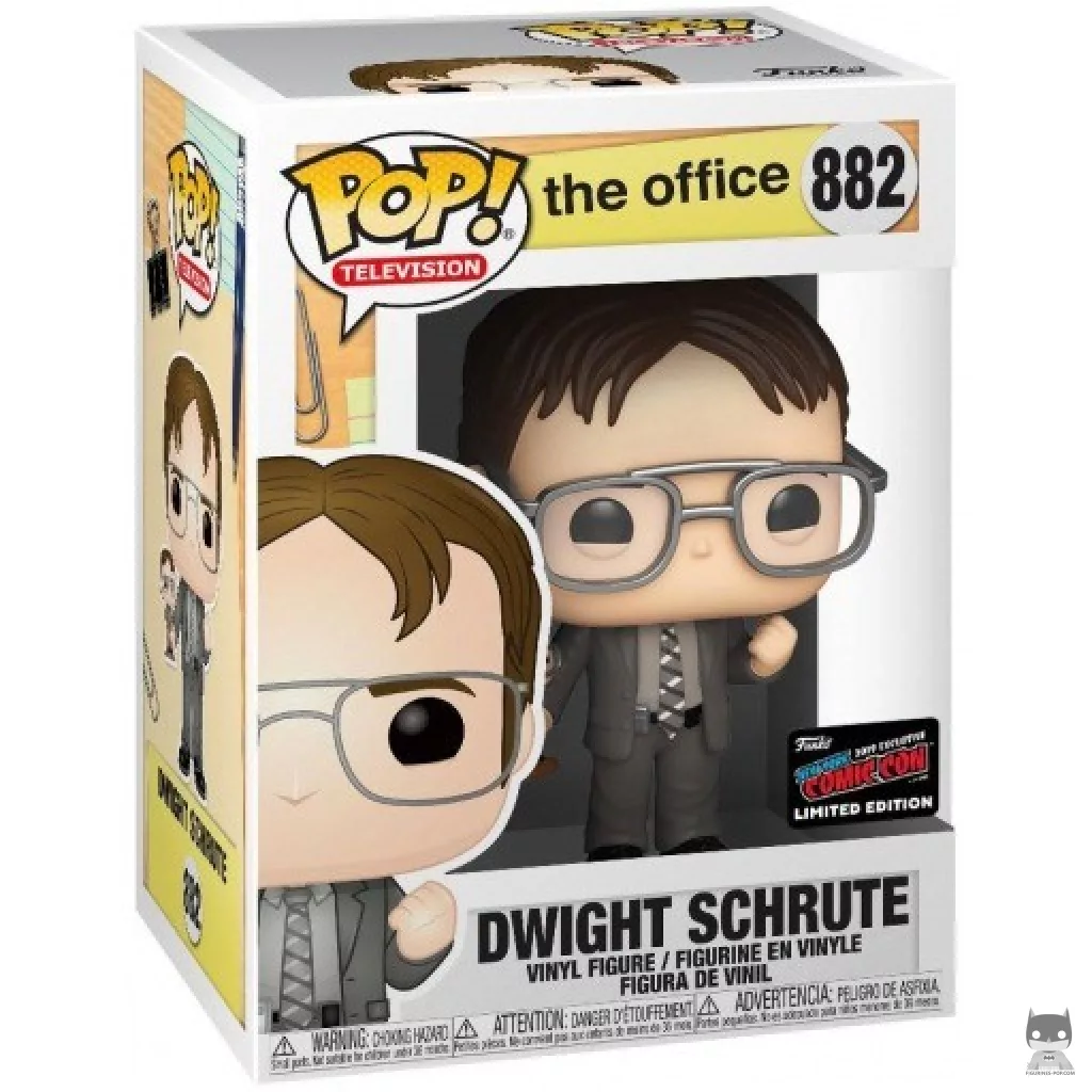 Dwight Schrute Funko Pop! figure in its box
