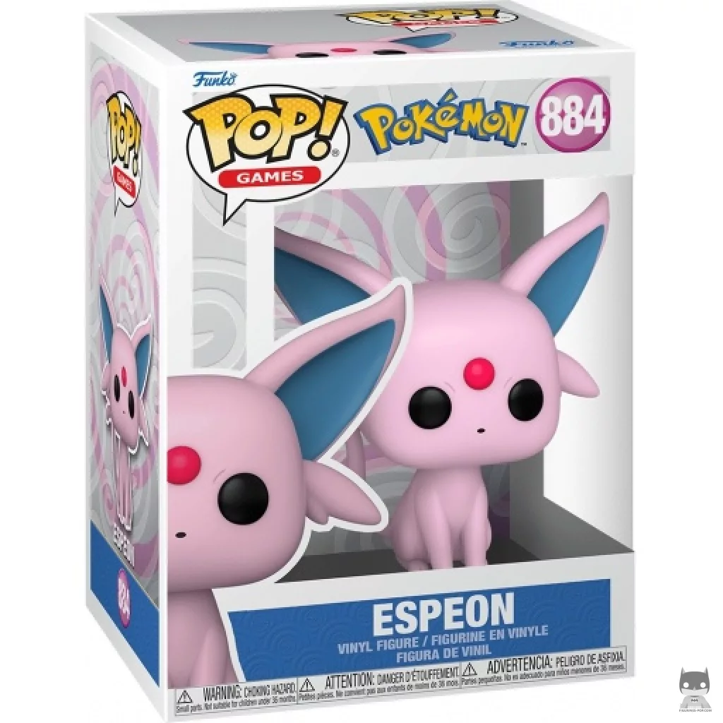 Espeon Funko Pop! figure in its box