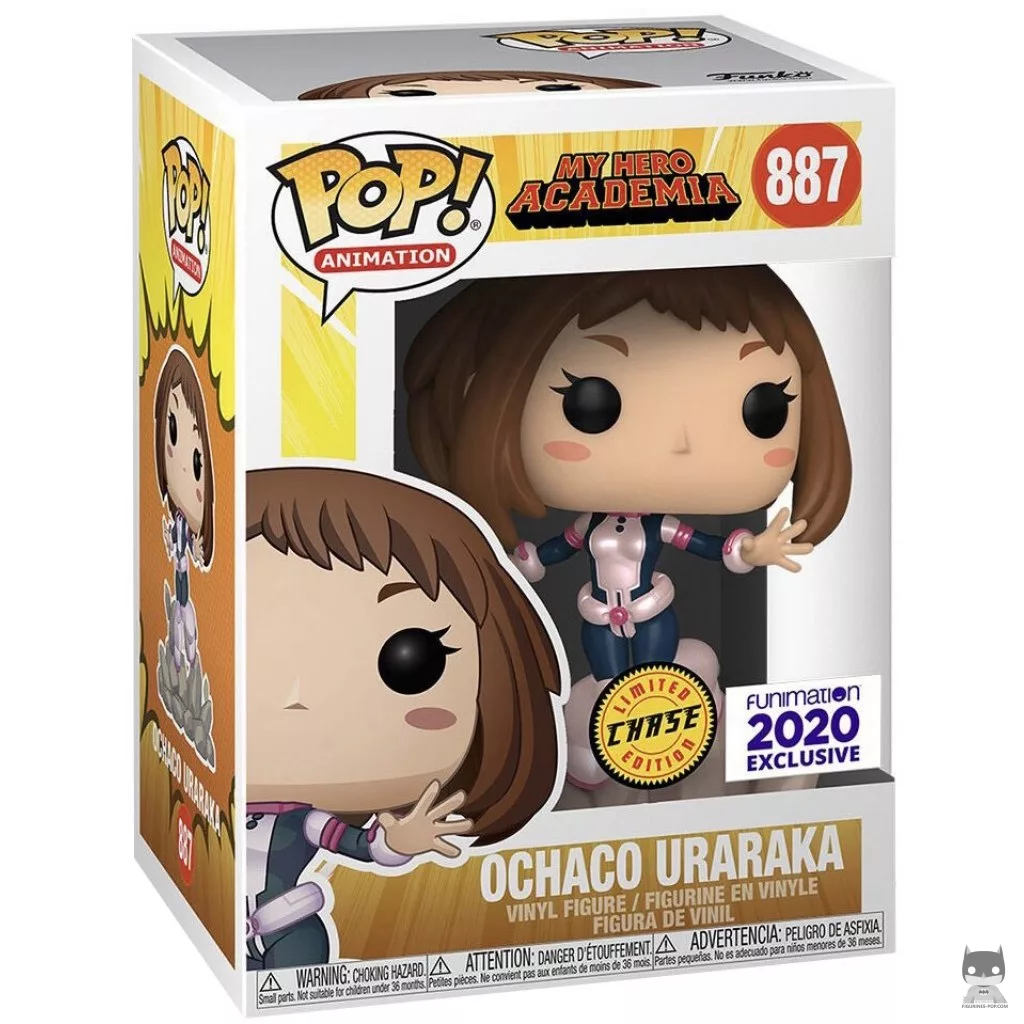 Ochaco Uraraka (Chase) Funko Pop! figure in its box