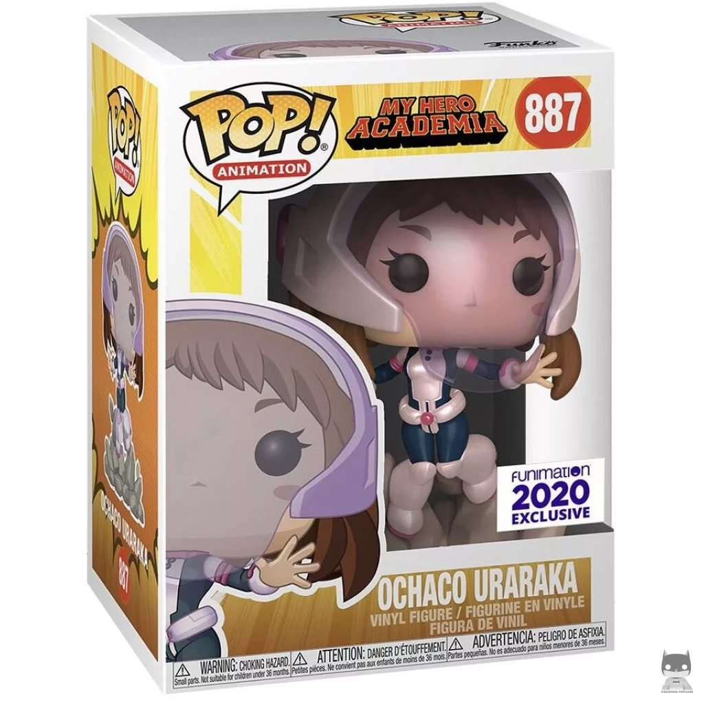 Ochaco Uraraka Funko Pop! figure in its box