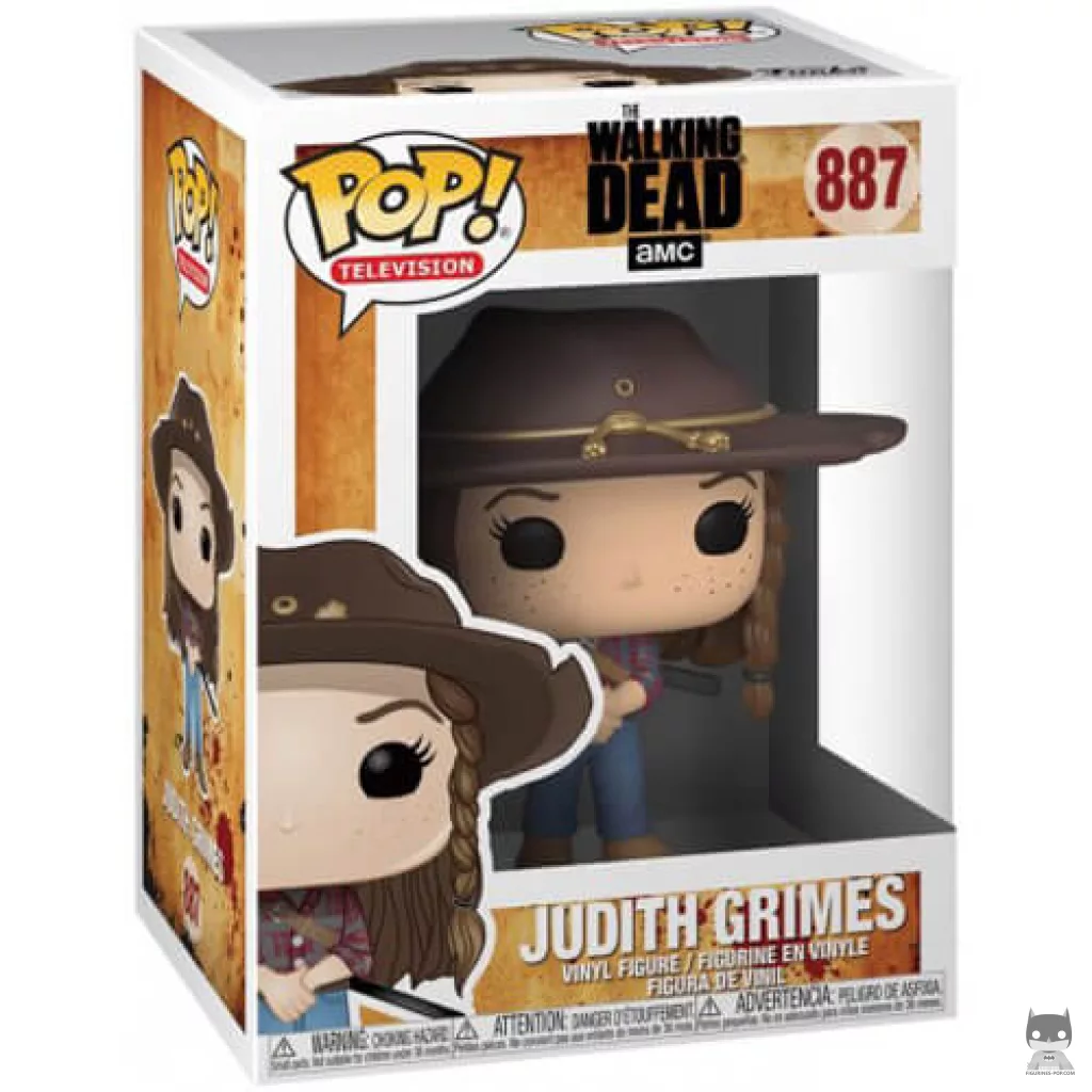 Judith Grimes Funko Pop! figure in its box