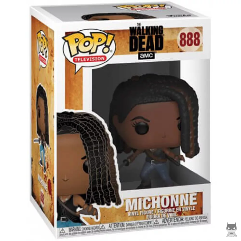 Michonne Funko Pop! figure in its box