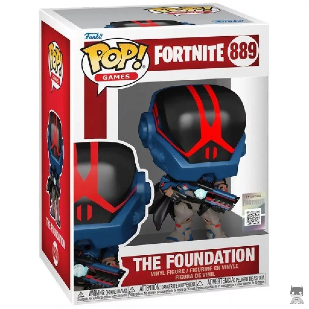 The Foundation Funko Pop! figure in its box