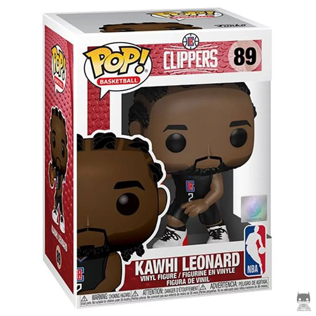 Kawhi Leonard Funko Pop! figure in its box
