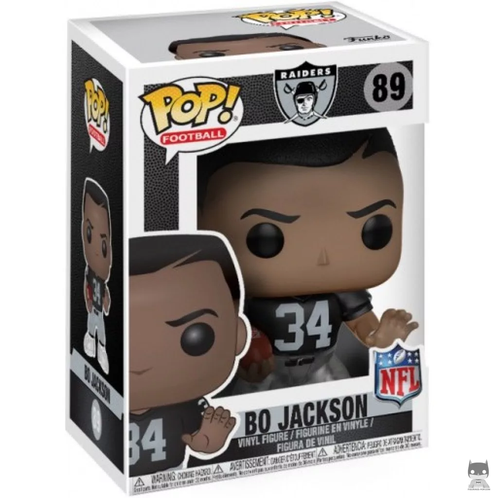 Bo Jackson (Raiders Home) Funko Pop! figure in its box