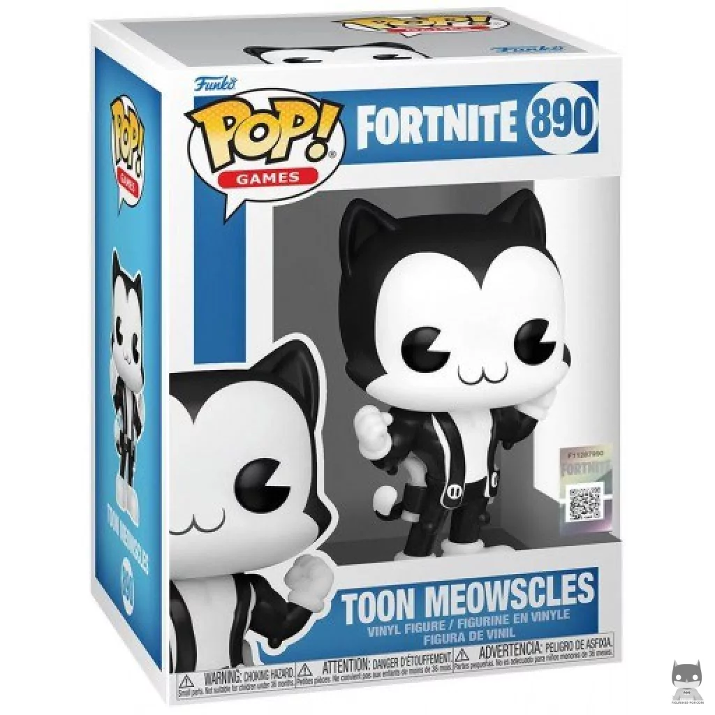 Toon Meowscles Funko Pop! figure in its box