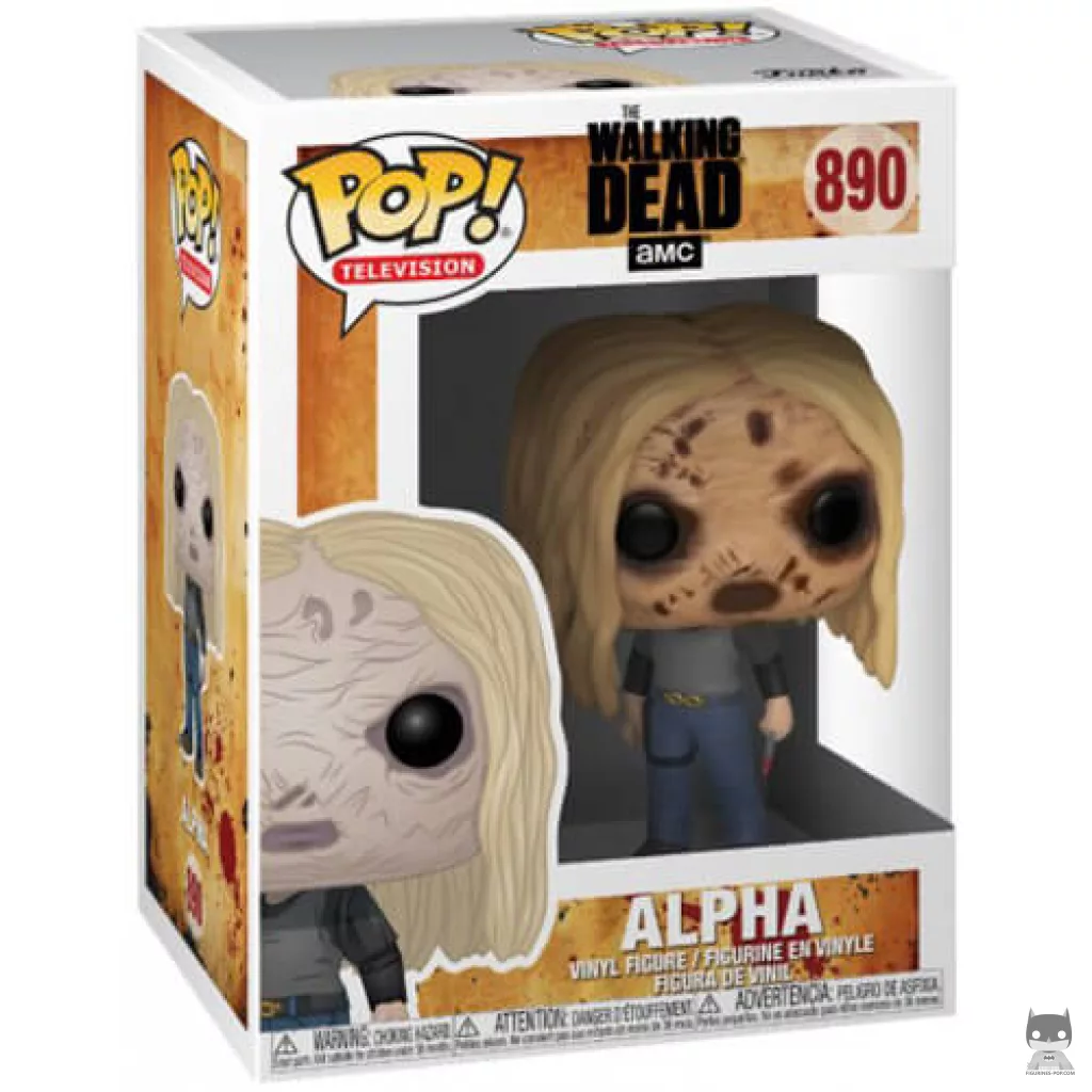 Alpha Funko Pop! figure in its box