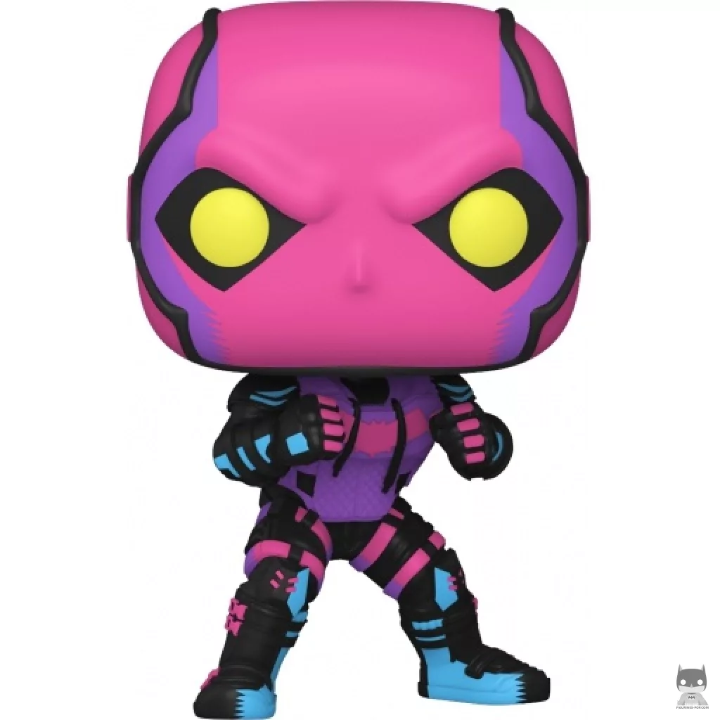 Red Hood (Blacklight) Funko Pop! figure (Gotham Knights)