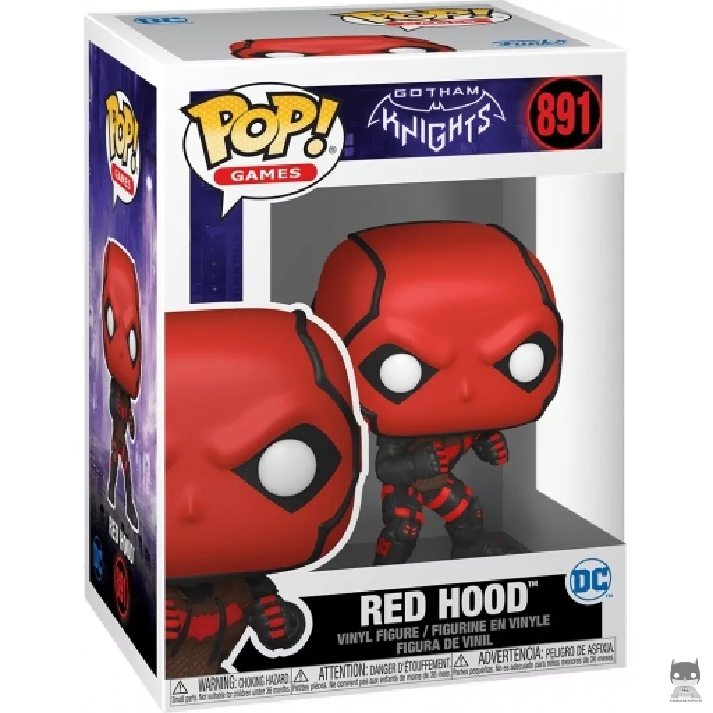 Red Hood Funko Pop! figure in its box