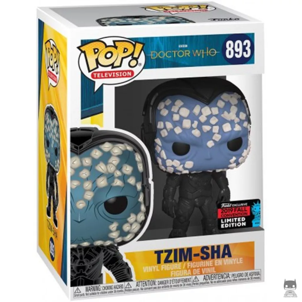 Tzim-Sha Funko Pop! figure in its box
