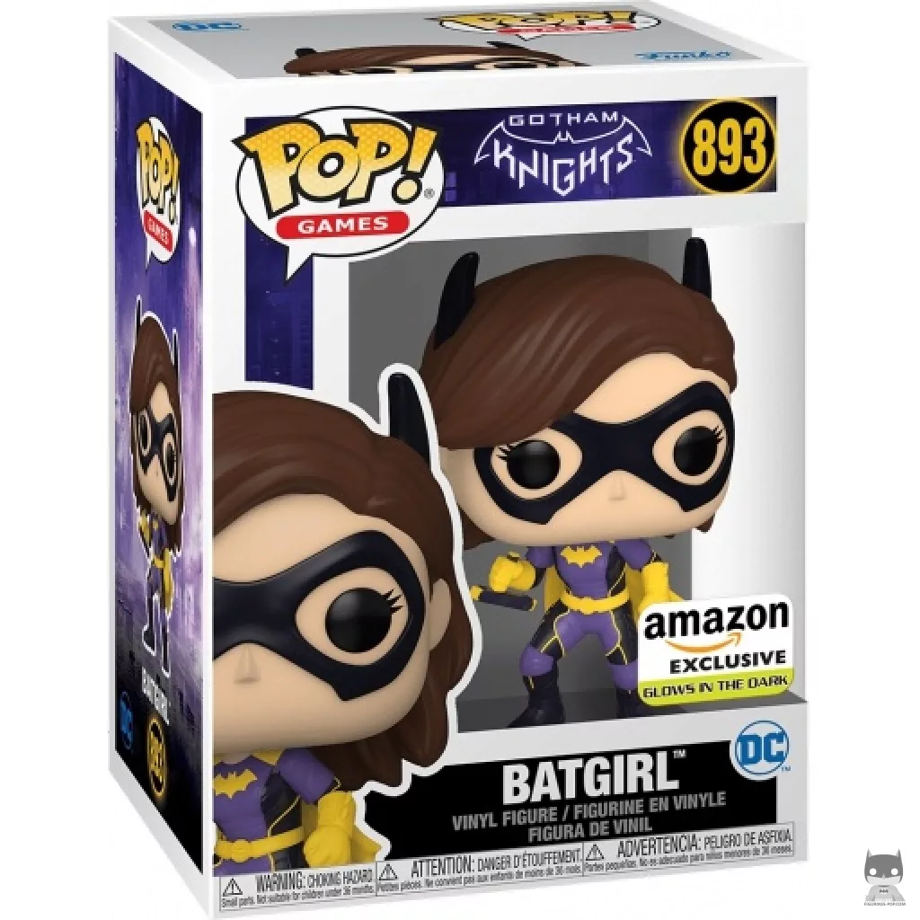 Batgirl (Glow in the Dark) Funko Pop! figure in its box