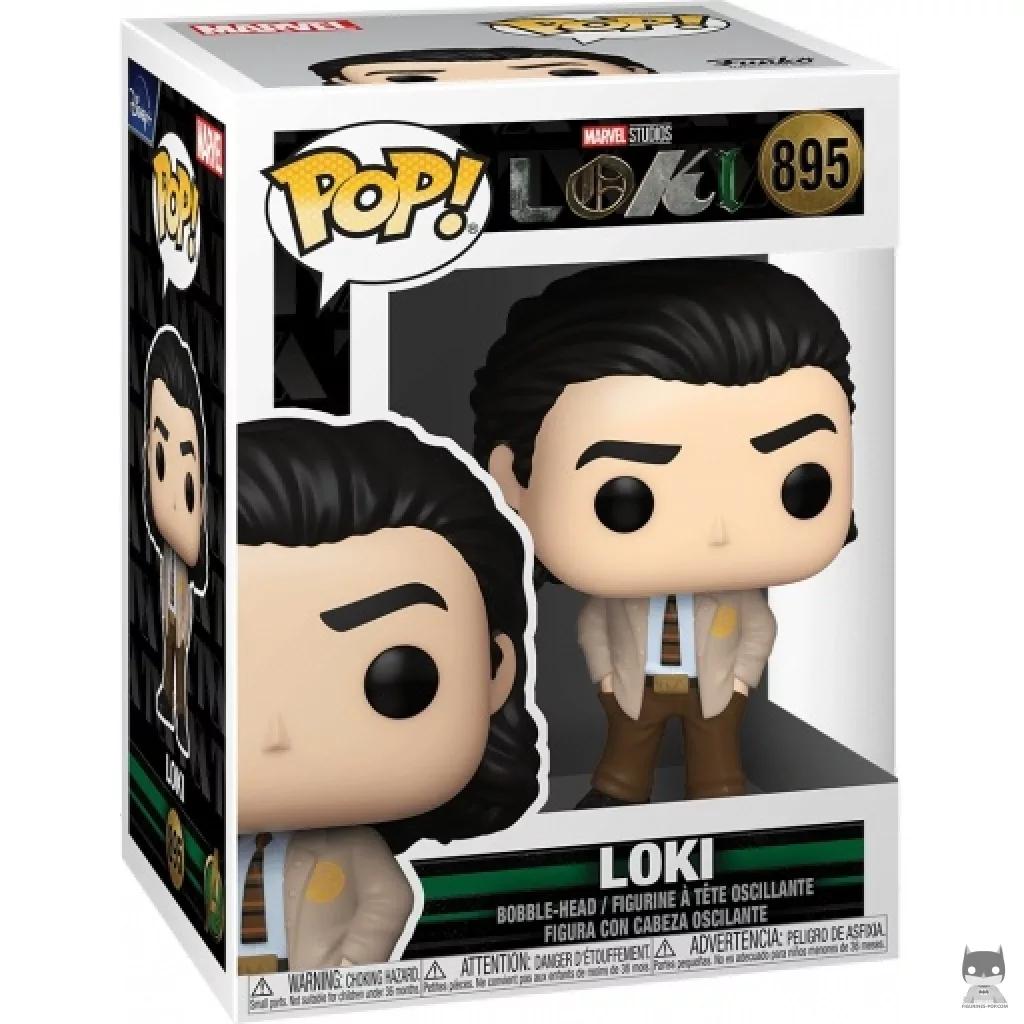 Loki Funko Pop! figure in its box