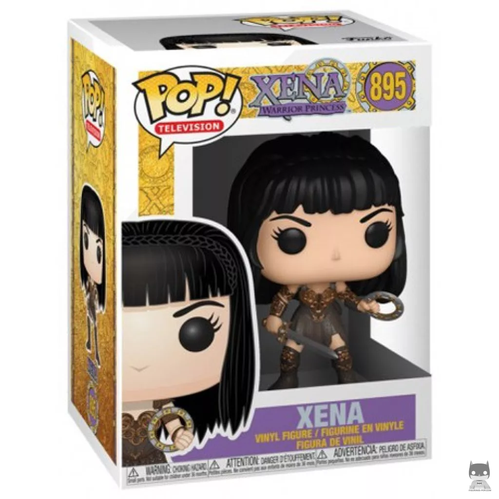 Xena Funko Pop! figure in its box