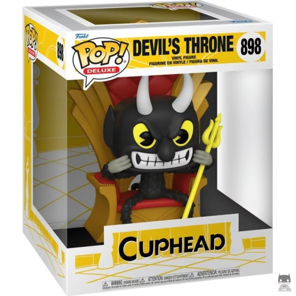 Devil's Throne Funko Pop! figure in its box