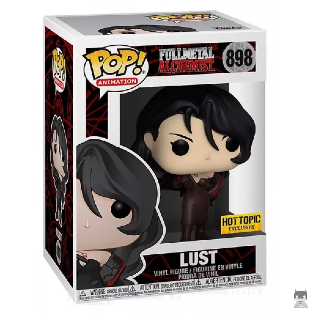 Lust Funko Pop! figure in its box