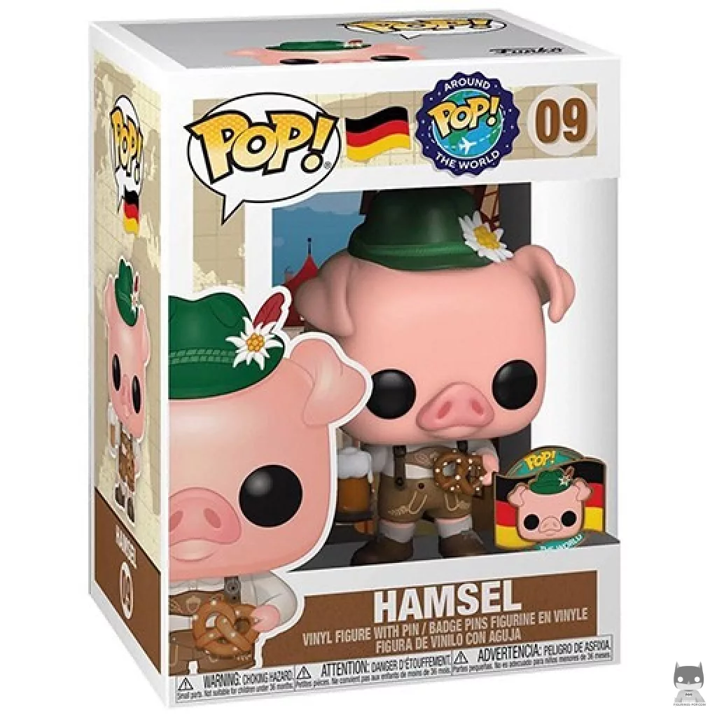 Hamsel Funko Pop! figure in its box