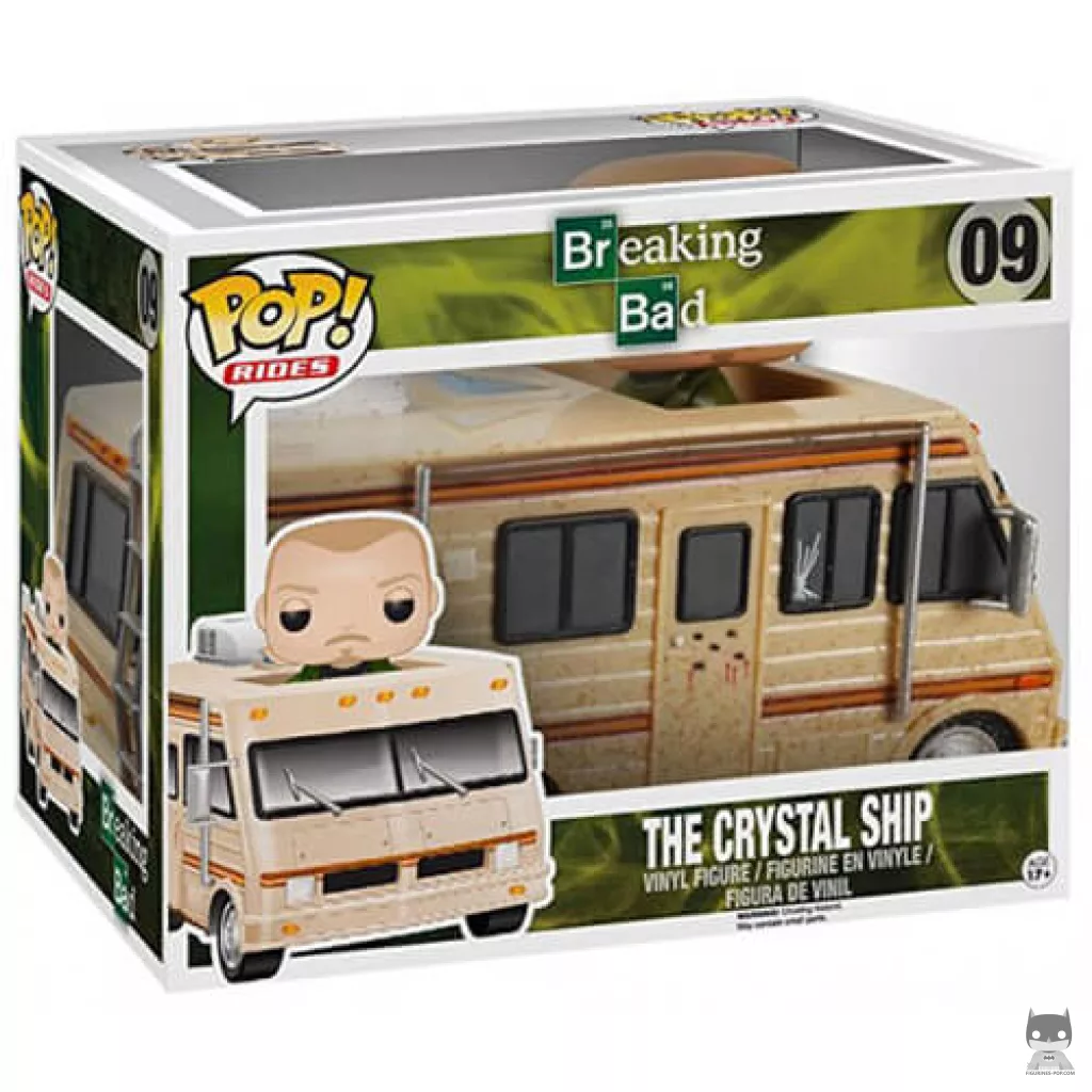 The Crystal Ship Funko Pop! figure in its box