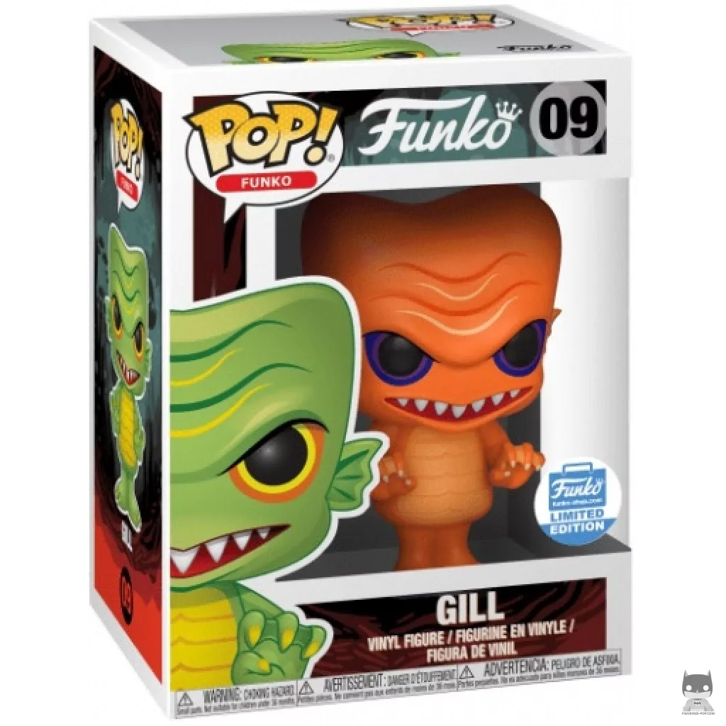 Gill (Orange) Funko Pop! figure in its box