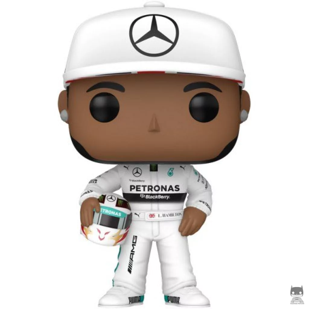 Lewis Hamilton with Helmet (Mercedes-AMG Petronas) Funko Pop! figure (Formula 1)
