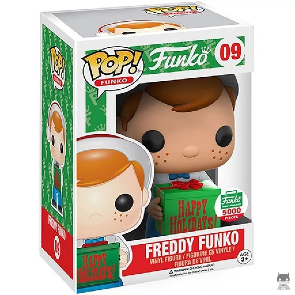 Freddy Funko as Santa Claus Funko Pop! figure in its box