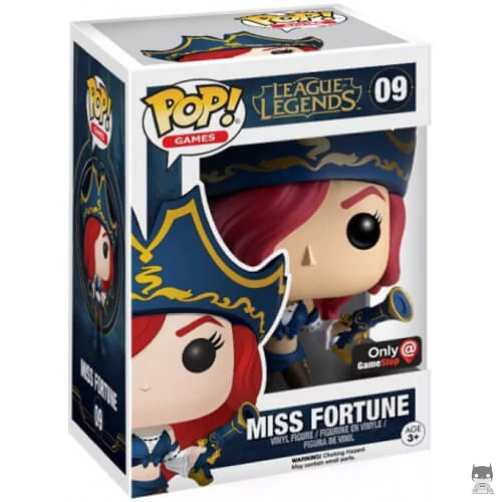 Miss Fortune Funko Pop! figure in its box