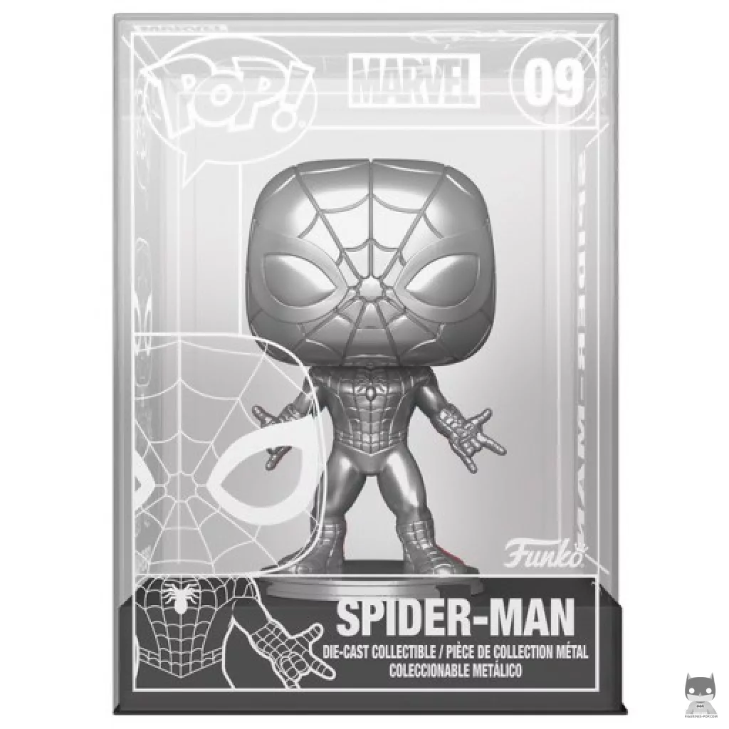 Spider-Man (Chase & Metallic) Funko Pop! figure (Marvel Comics)