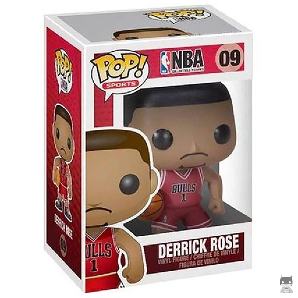 Derrick Rose Funko Pop! figure in its box