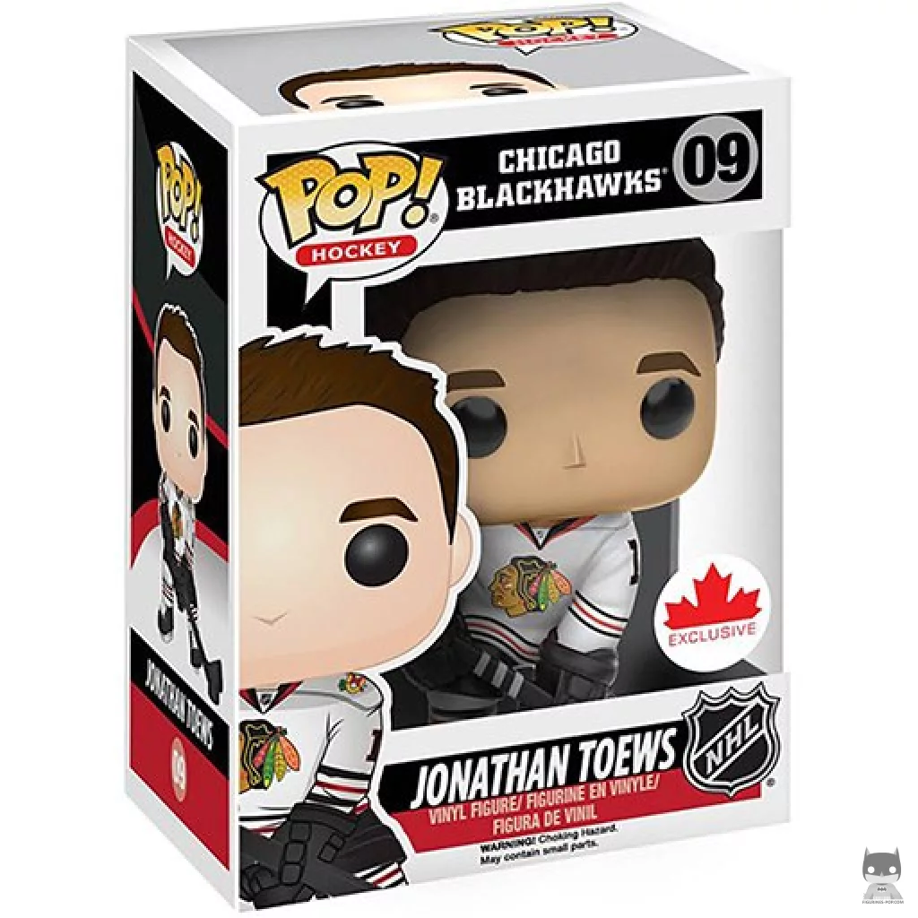 Jonathan Toews (Away Jersey) Funko Pop! figure in its box