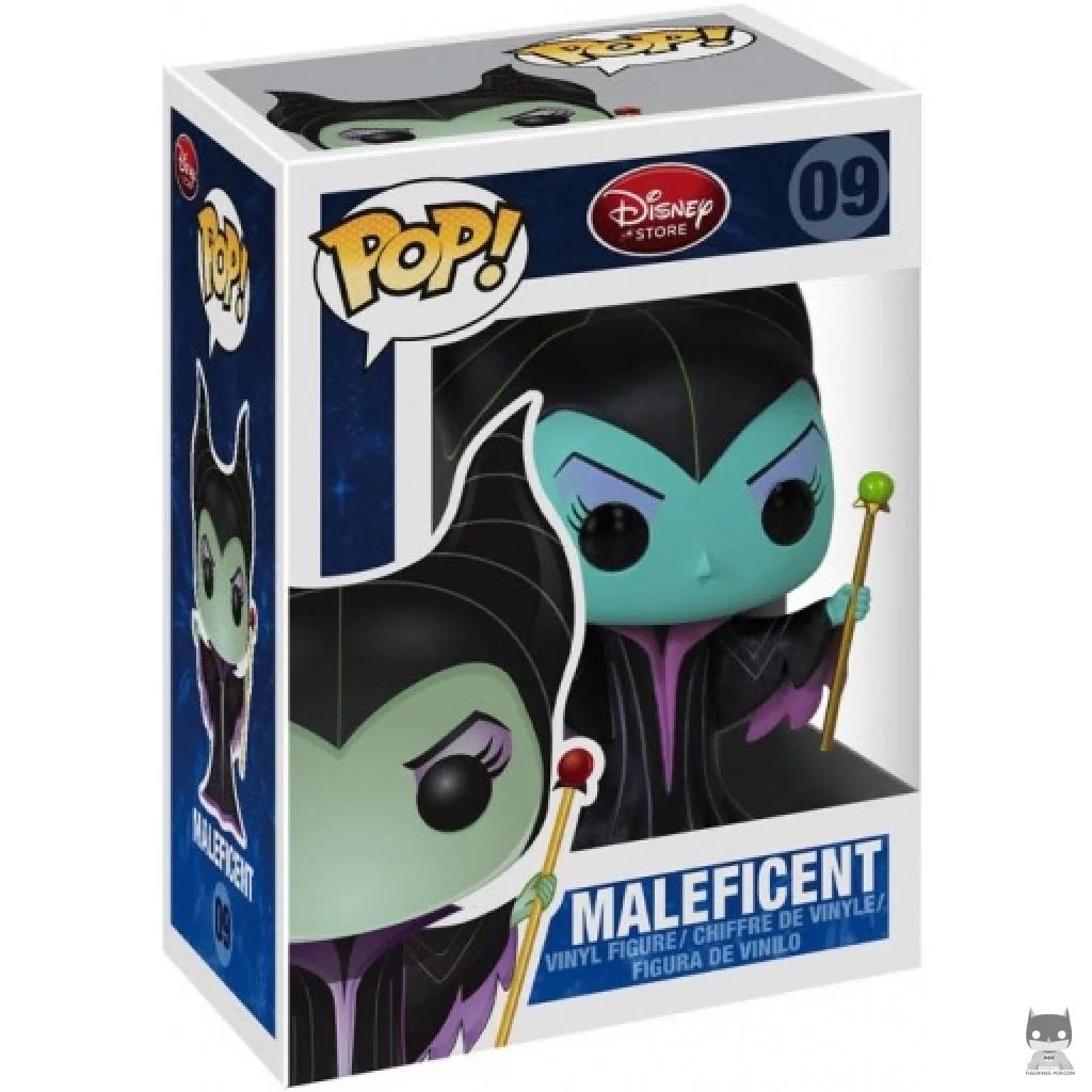 Maleficent Funko Pop! figure in its box