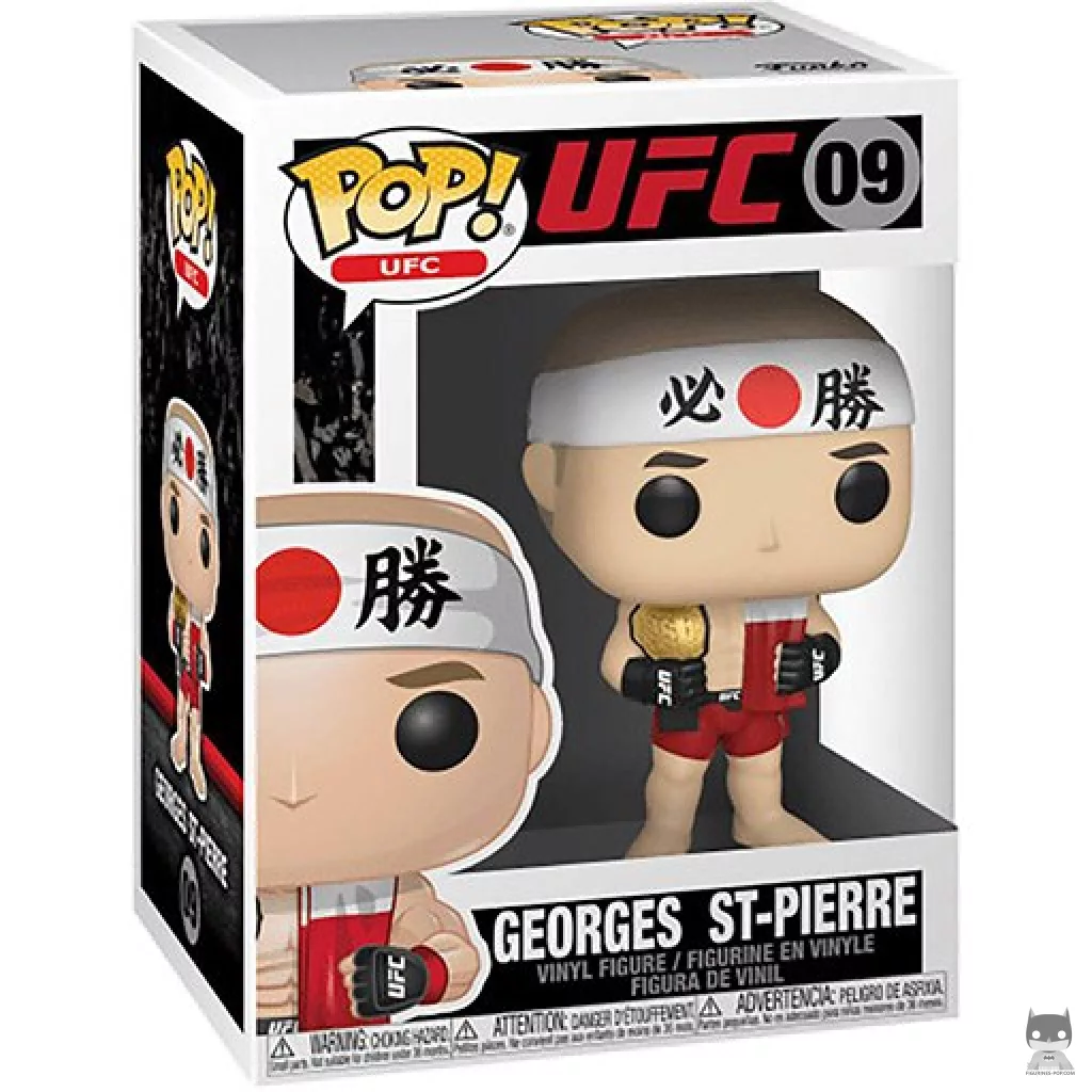 Georges St-Pierre Funko Pop! figure in its box
