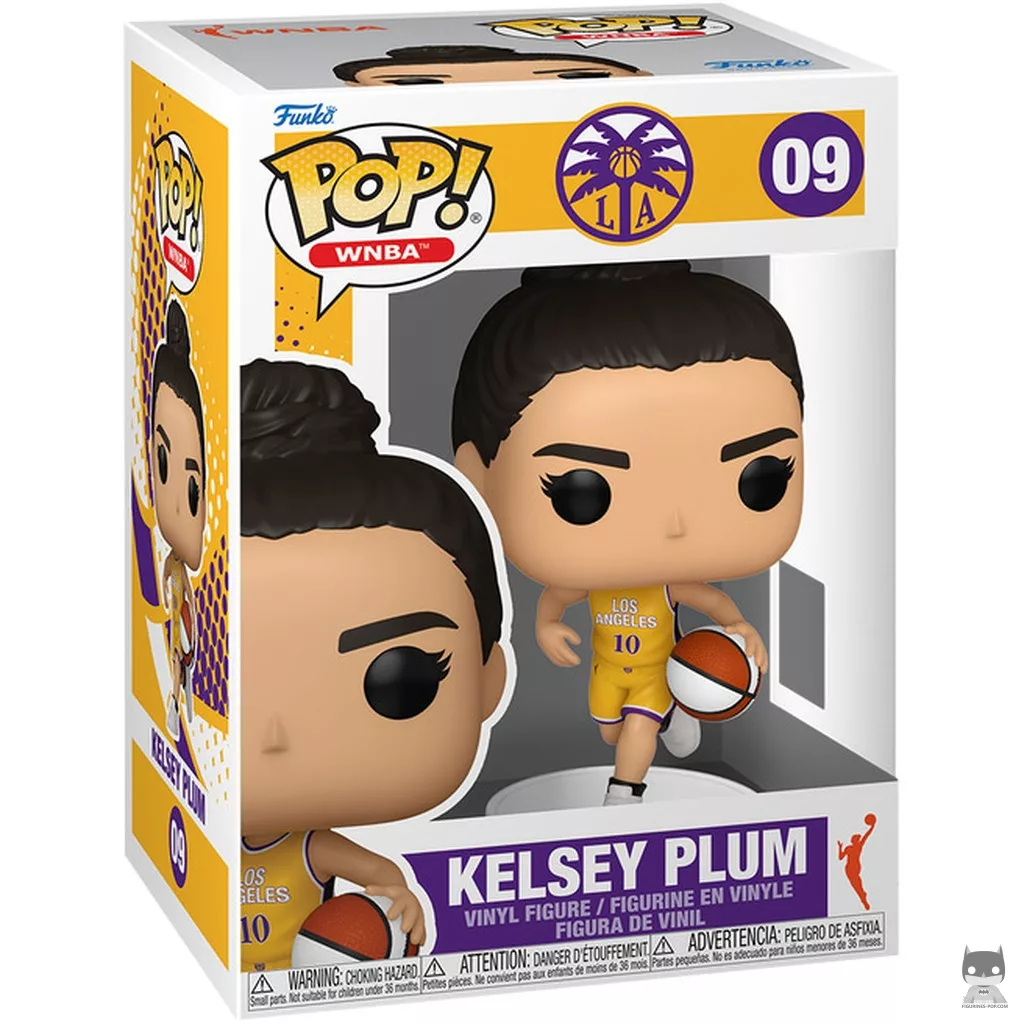 Kelsey Plum Funko Pop! figure in its box