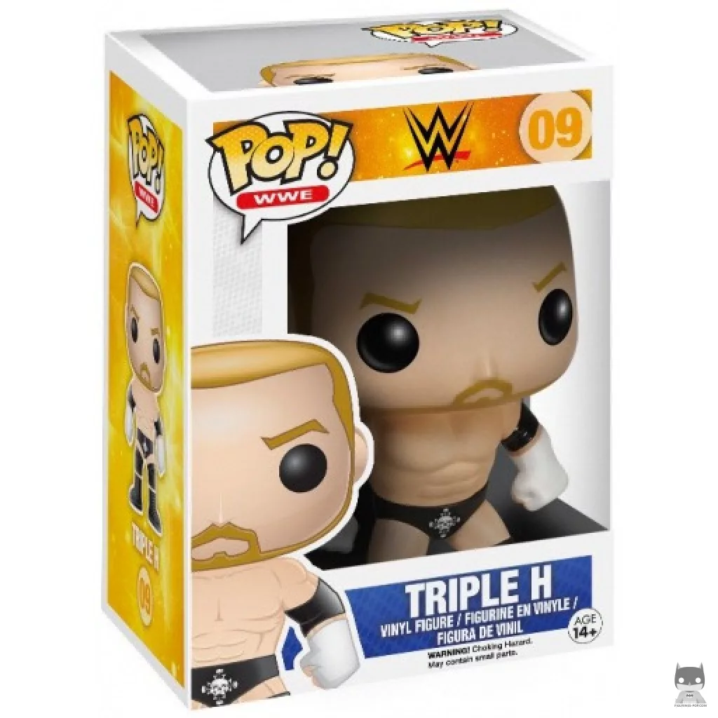 Triple H Funko Pop! figure in its box