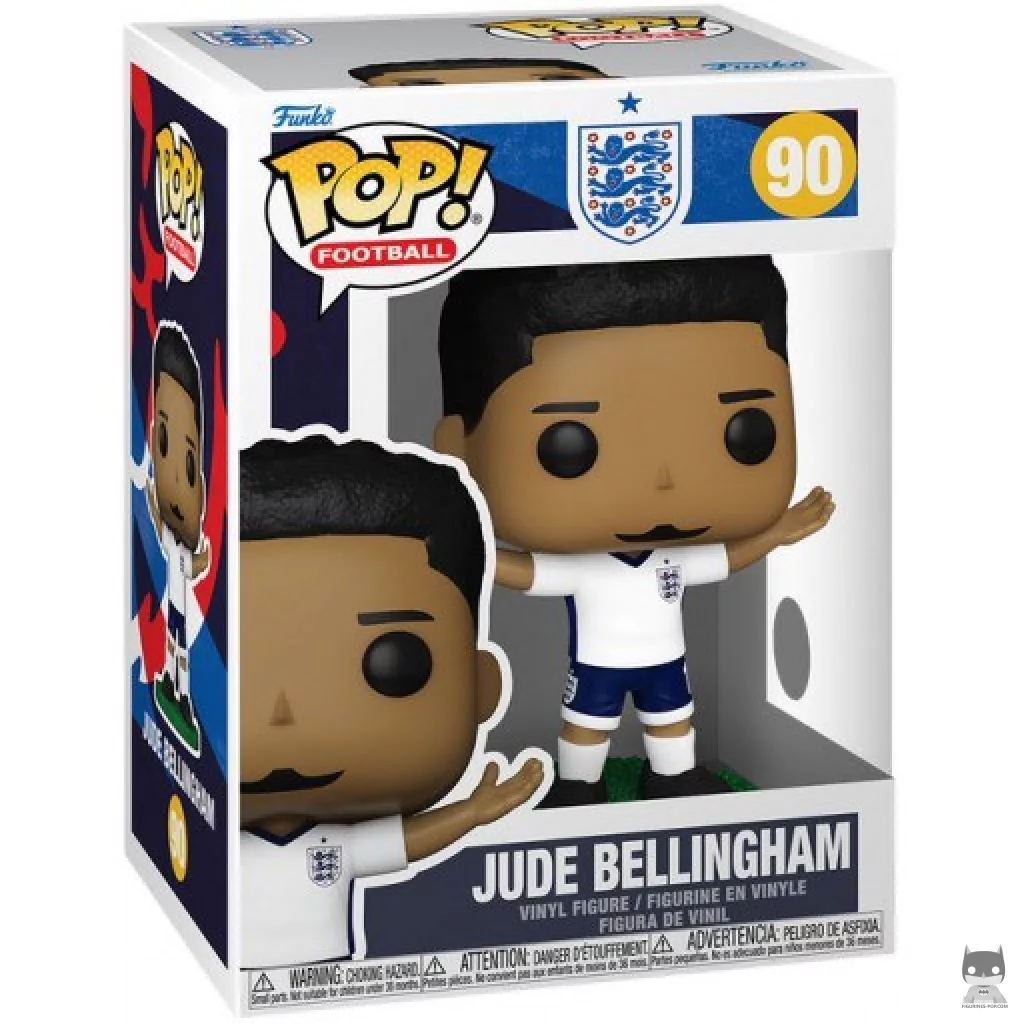 Jude Bellingham (England) Funko Pop! figure in its box