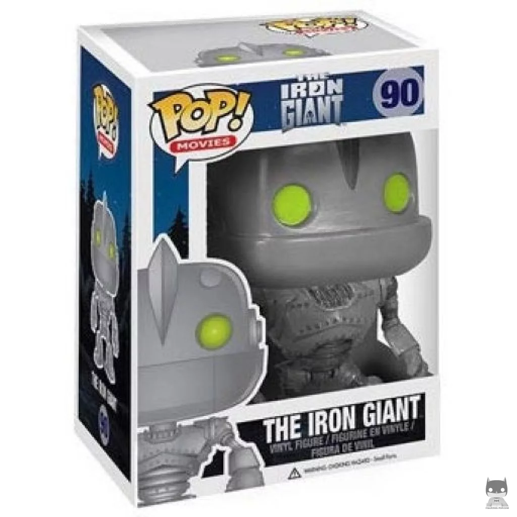 The Iron Giant Funko Pop! figure in its box