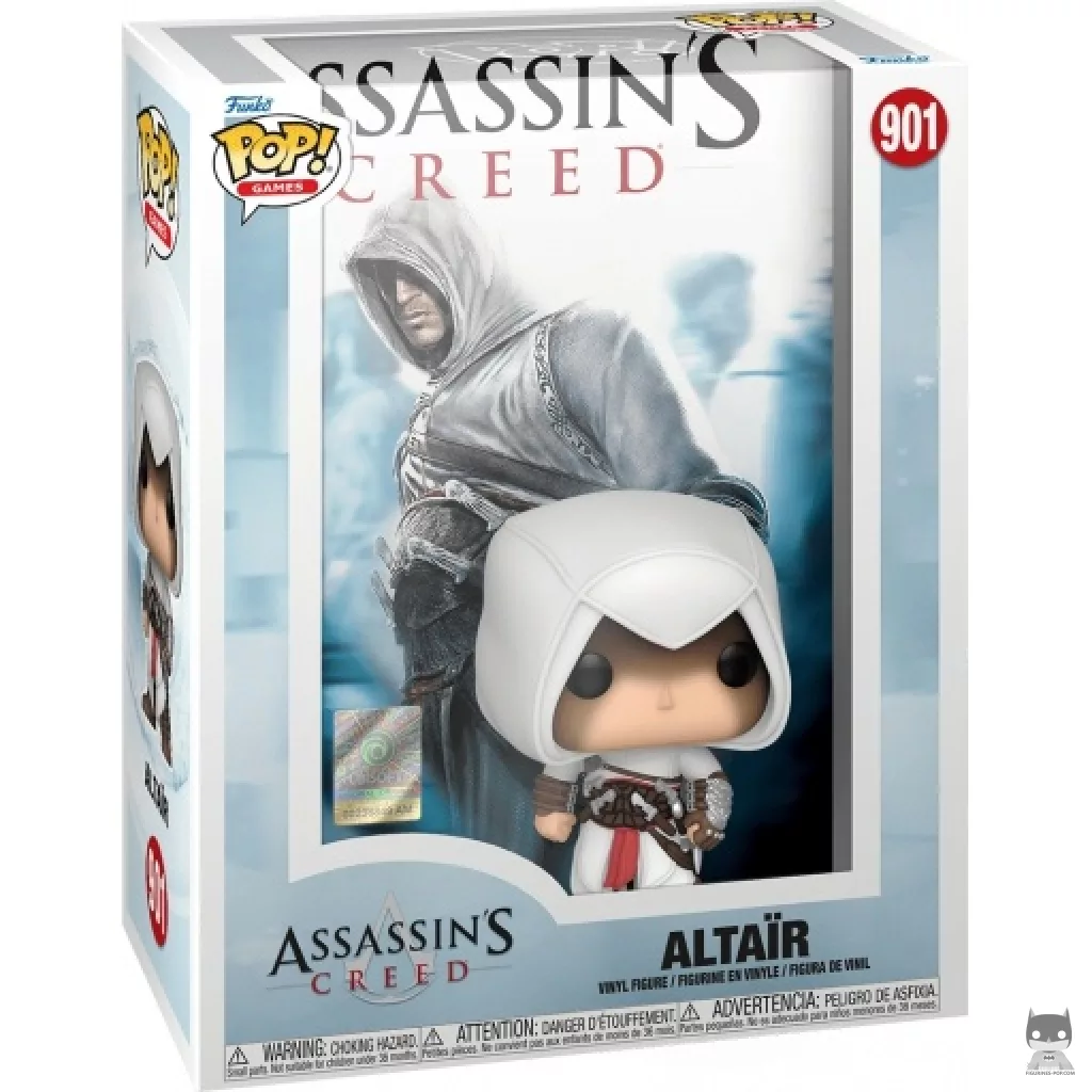 Altaïr Funko Pop! figure in its box