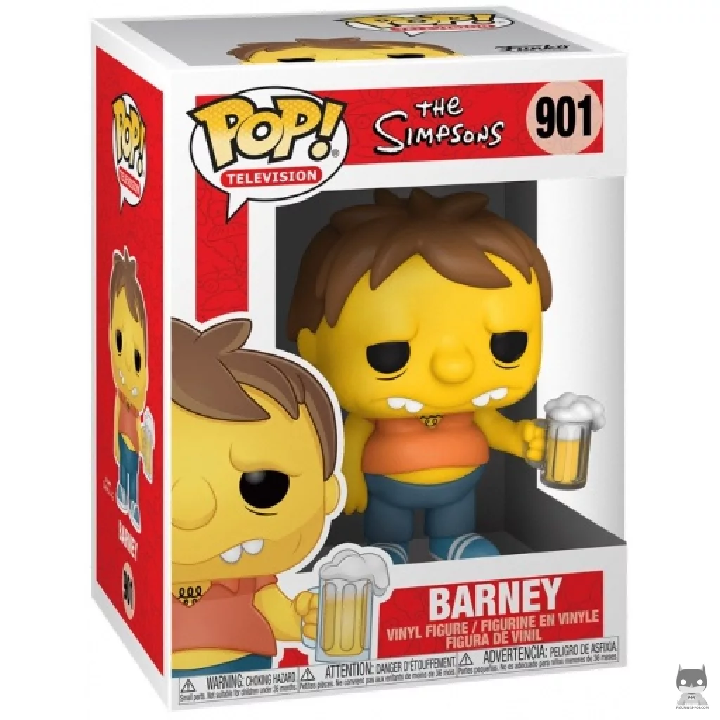 Barney Gumble Funko Pop! figure in its box