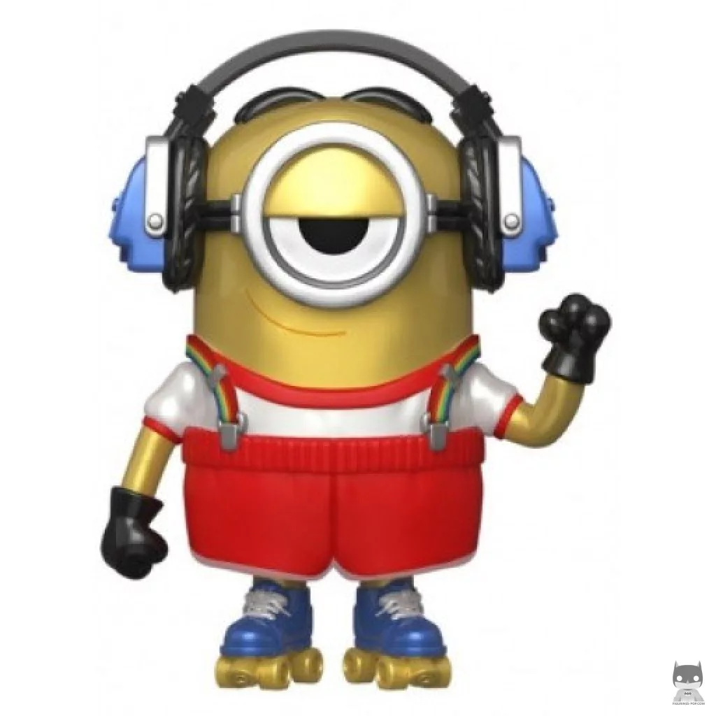 Roller Skating Stuart (Metallic) Funko Pop! figure (Minions The Rise of Gru)