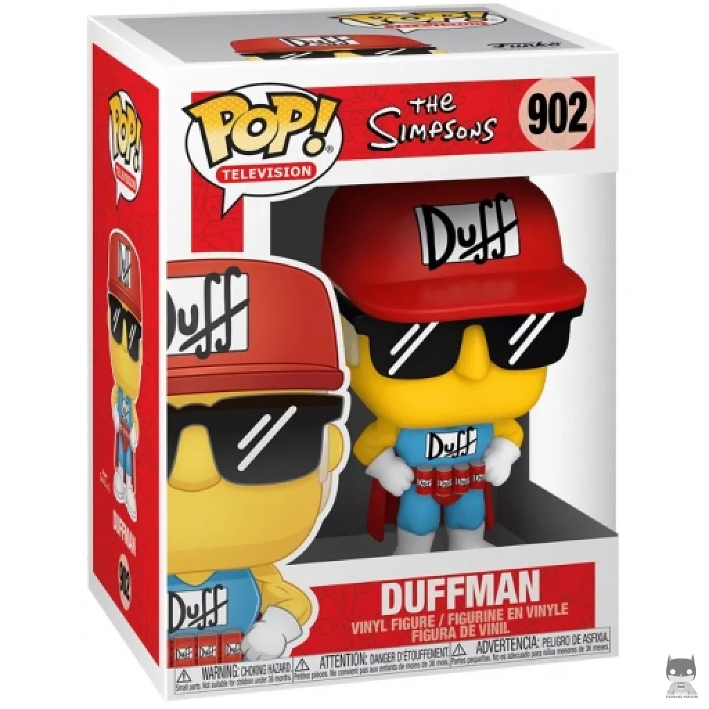 Duffman Funko Pop! figure in its box