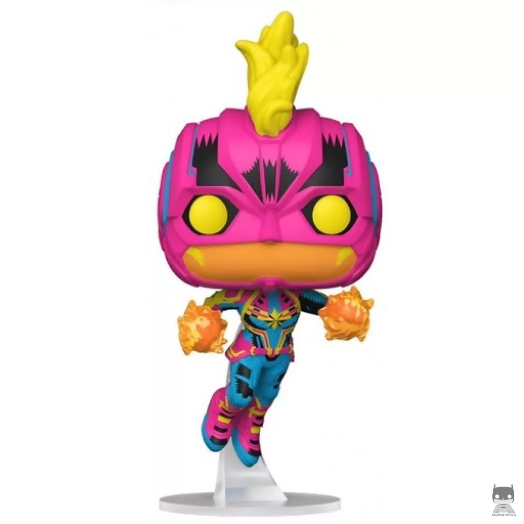 Captain Marvel (Blacklight) Funko Pop! figure (Captain Marvel)