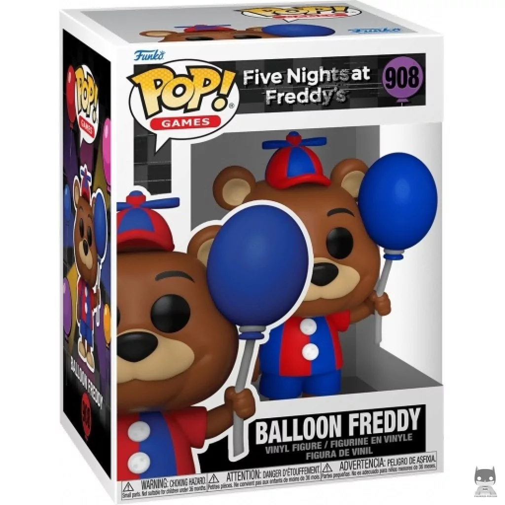 Balloon Freddy Funko Pop! figure in its box