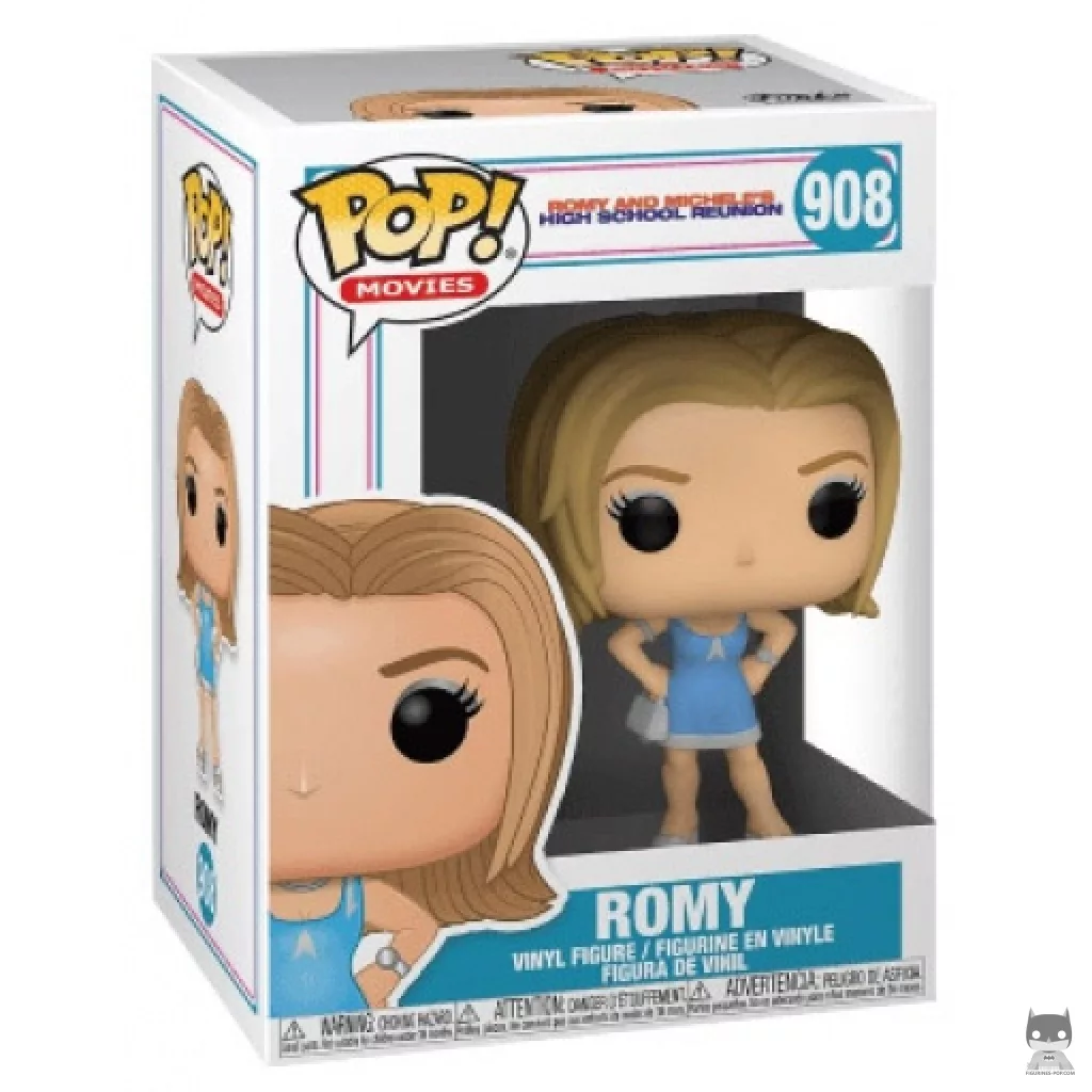 Romy Funko Pop! figure in its box