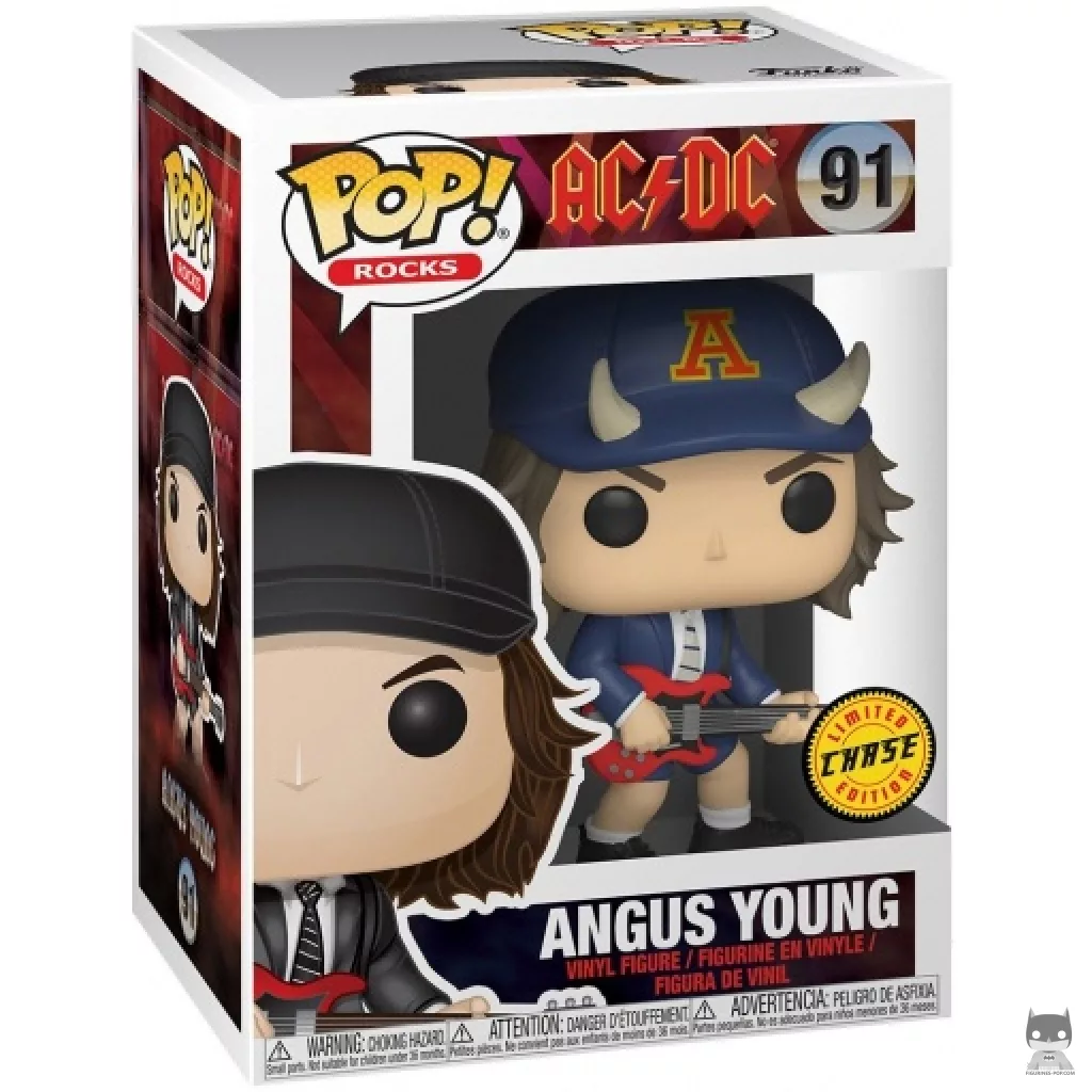Angus Young (Devil Hat) (Chase) Funko Pop! figure in its box