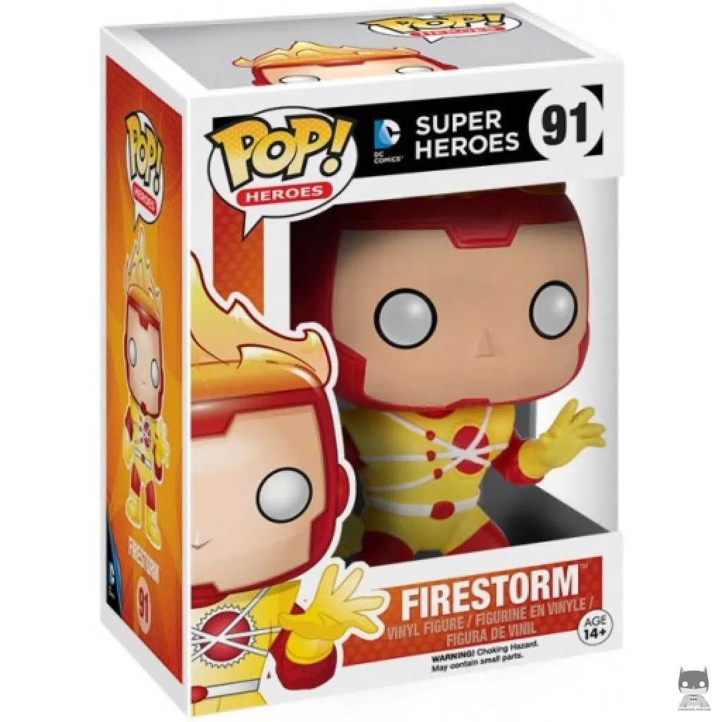 Firestorm Funko Pop! figure in its box